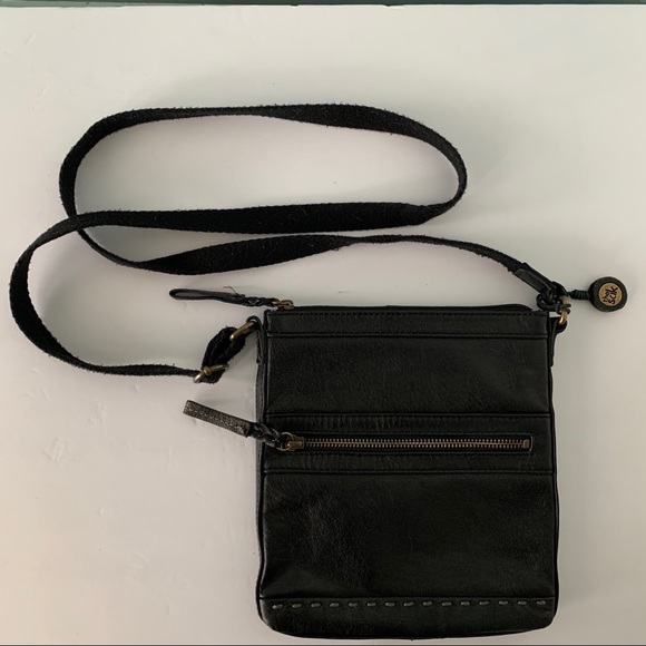 The Sak Leather Black Crossbody Bag or Purse - Picture 2 of 13